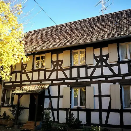 Maison Alsacienne Chez Mamema - Alsace - 15km Nord Strasbourg Berstett
