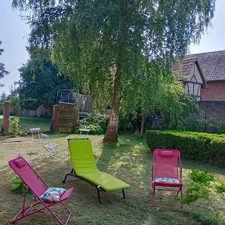 Maison Alsacienne Chez Mamema - Alsace - 15km Nord Strasbourg * Berstett