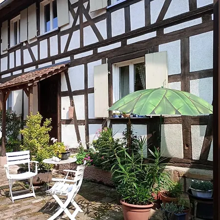 Maison Alsacienne Chez Mamema - Alsace - 15km Nord Strasbourg * Berstett