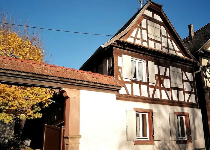 Maison Alsacienne Chez Mamema - Alsace - 15km Nord Strasbourg * Berstett