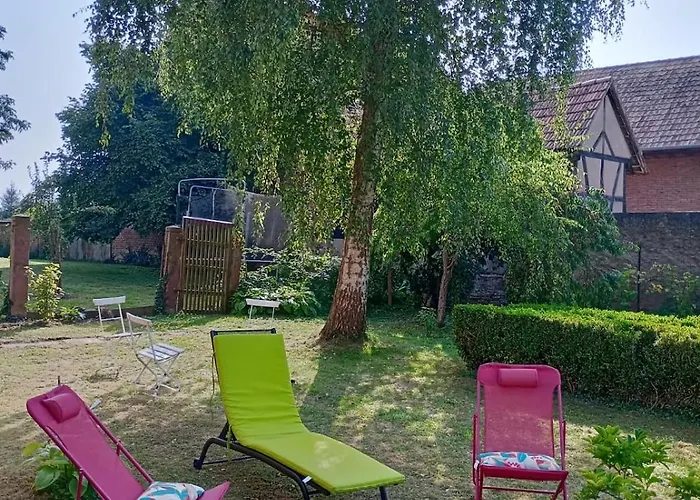 Maison Alsacienne Chez Mamema - Alsace - 15km Nord Strasbourg * Berstett